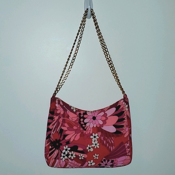 Bindya Made in New York Retro Floral Shoulder Bag - Picture 14 of 14